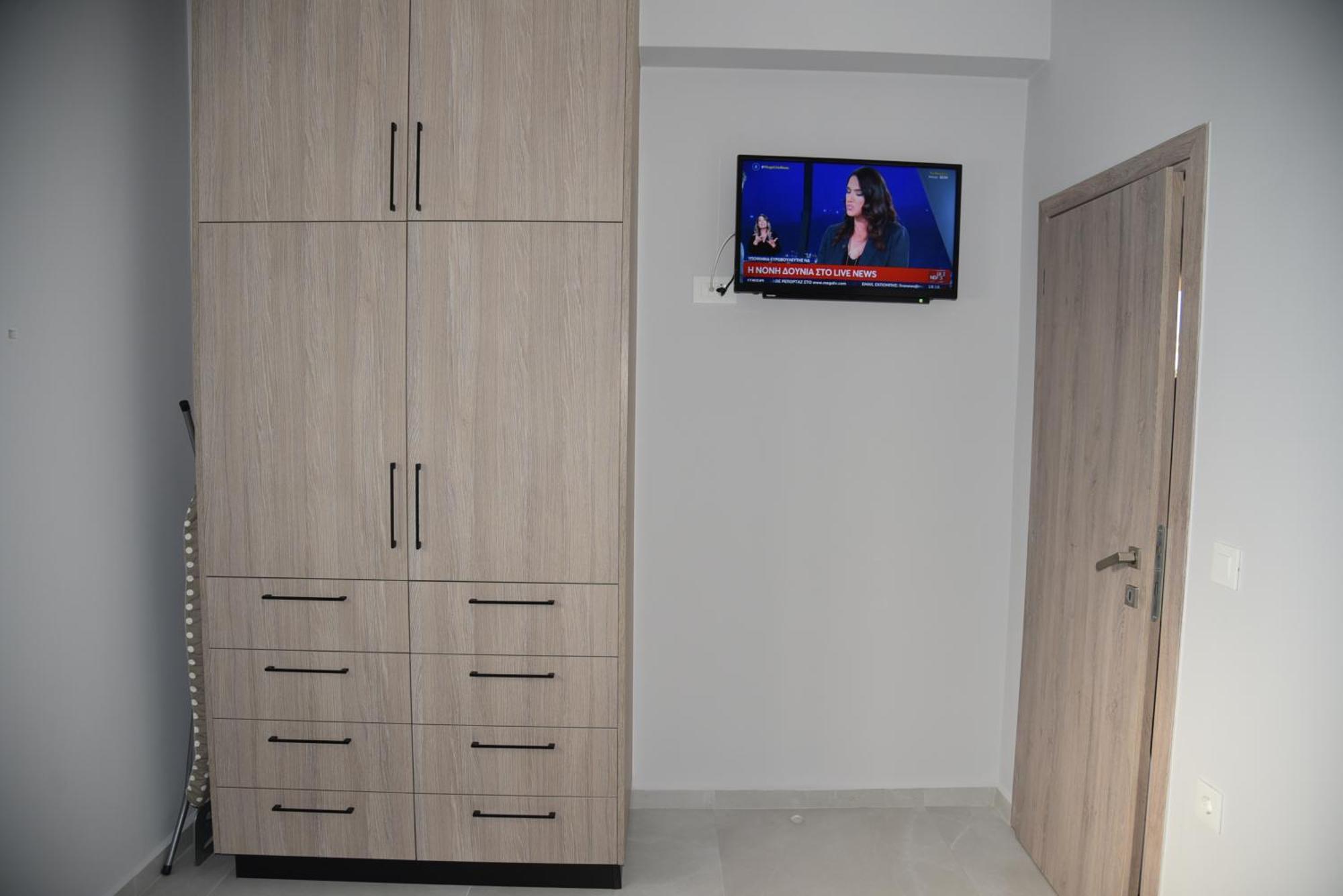 Pirgos Deluxe Apartment - Private Parking كيساموس المظهر الخارجي الصورة