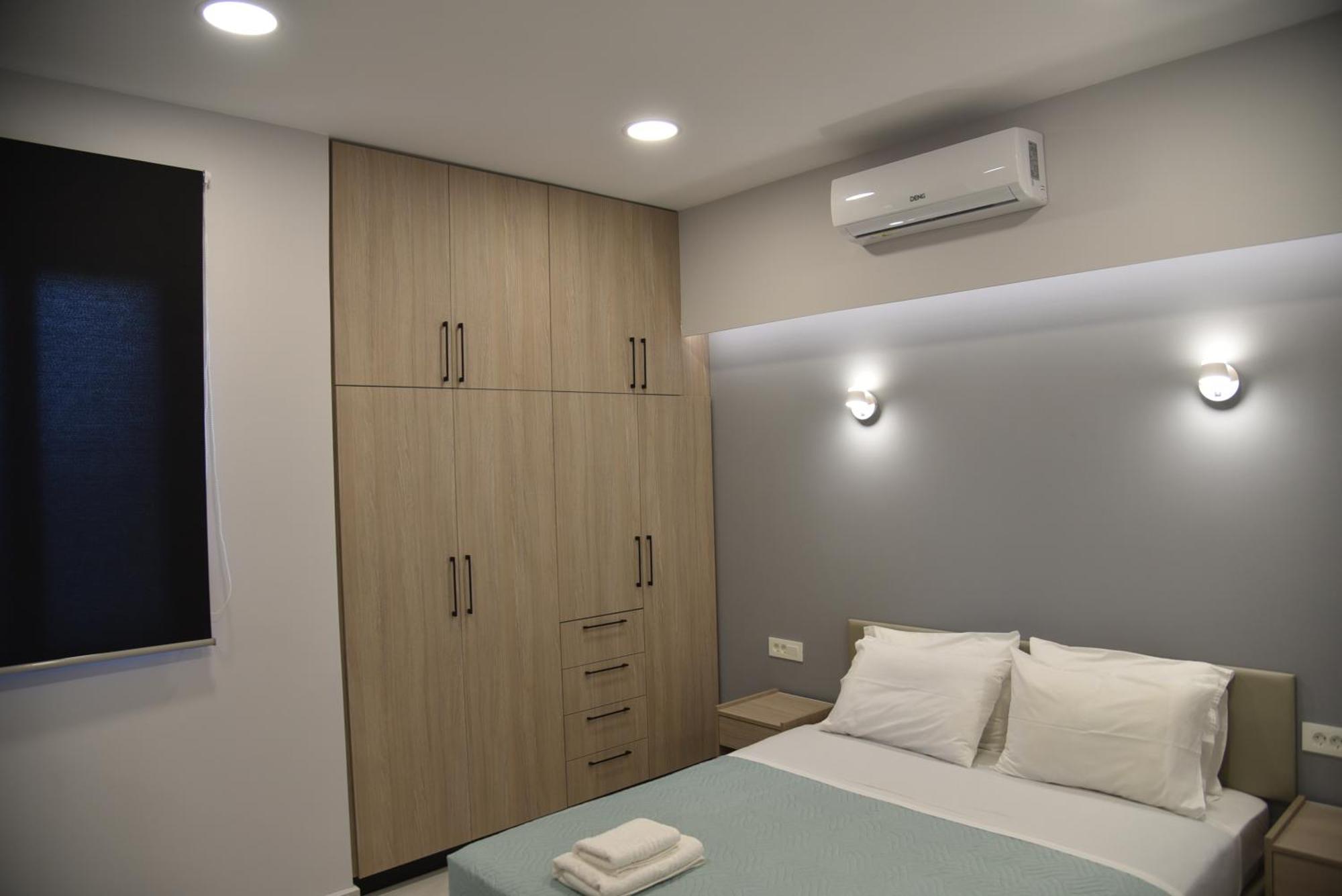 Pirgos Deluxe Apartment - Private Parking كيساموس المظهر الخارجي الصورة