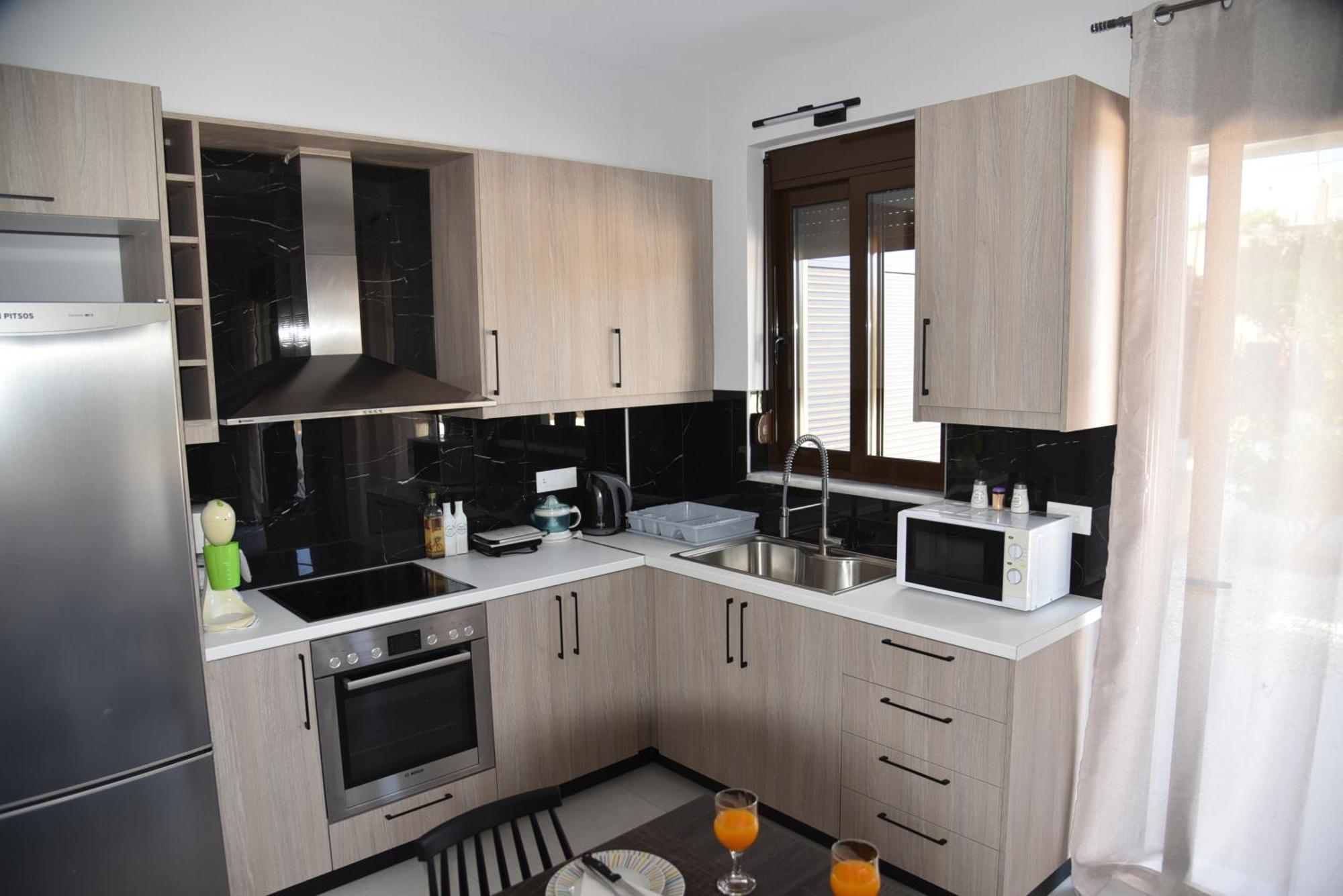Pirgos Deluxe Apartment - Private Parking كيساموس المظهر الخارجي الصورة